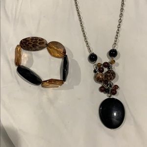 Matching Bracelet and necklace